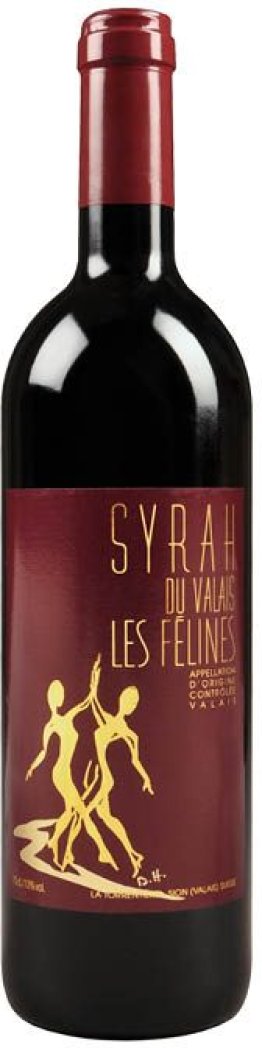 Les Félines Syrah du Valais La Torrentière 2023 50 cl CARx12