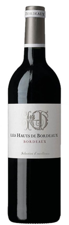 Les Hauts de Bordeaux rouge AC 2019 75 cl CARx6