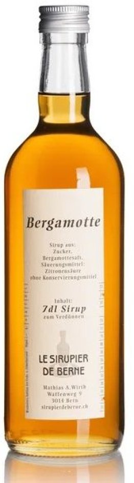 Le Sirupier de Berne Bergamotte Glas 70 cl HARx15