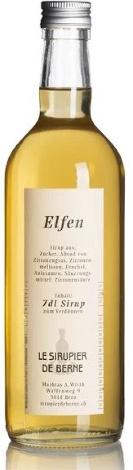 Le Sirupier de Berne Elfen Glas 35 cl HARx15