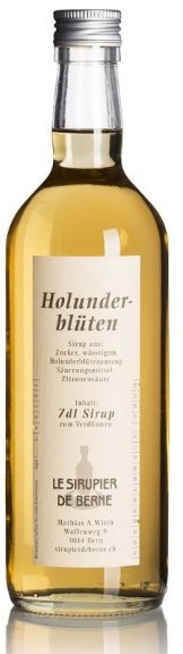 Le Sirupier de Berne Holunderblüten Glas 70 cl HARx15