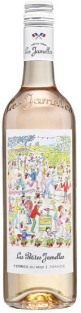 Les petites Jamelles rosé 2024 75 cl CARx6