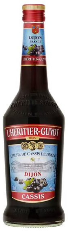 L'Héritier Guyot Crème de Cassis 70 cl CARx6