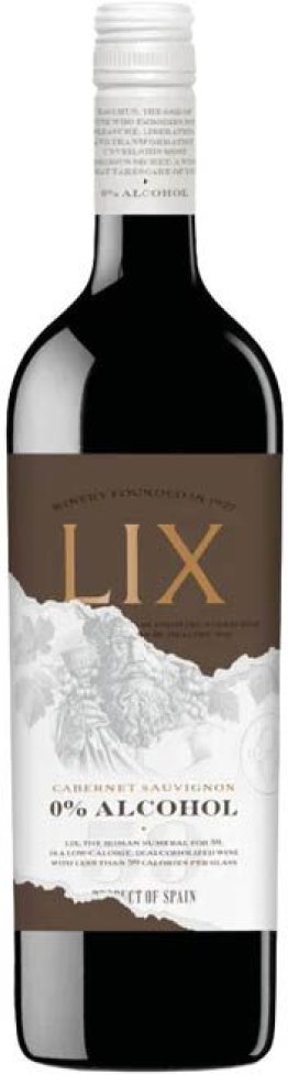LIX Cabarnet Sauvignon 0% 75 cl CARx6