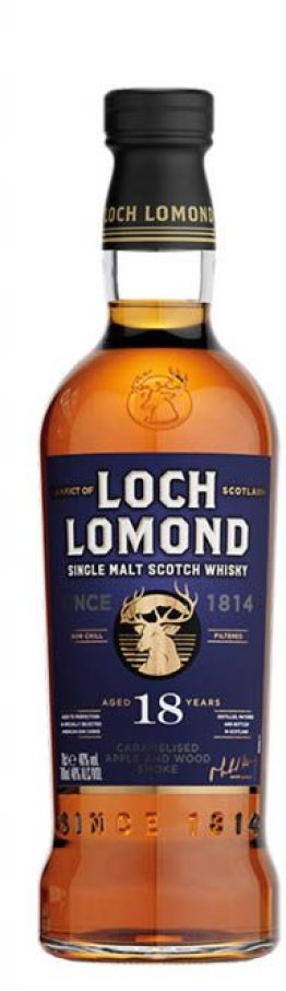 Loch Lomond Single Malt 18 years 70 cl CARx6