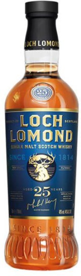Loch Lomond Single Malt 25 years 70 cl CARx6