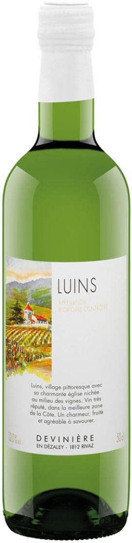 Luins - La Côte AOC Devinière 50 cl VINIx15