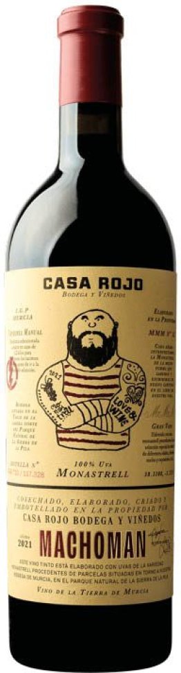 Macho Man Monastrell Tierra de Murcia 2021 75 cl CARx6