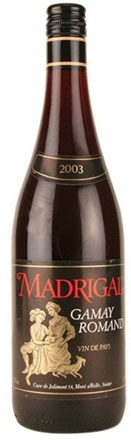 Madrigal Gamay Romand VdP 75 cl CARx6