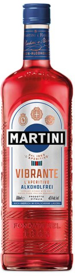 Martini Aperitivo Vibrante alkoholfrei 75 cl CARx6