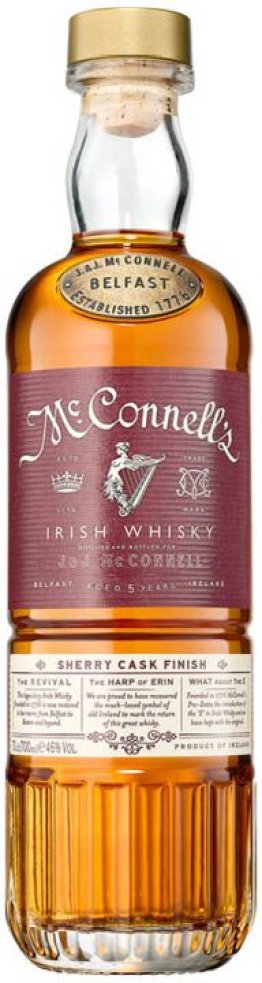 McConnell's 5 years old Oloroso Sherry Cask Finish 70 cl CARx6