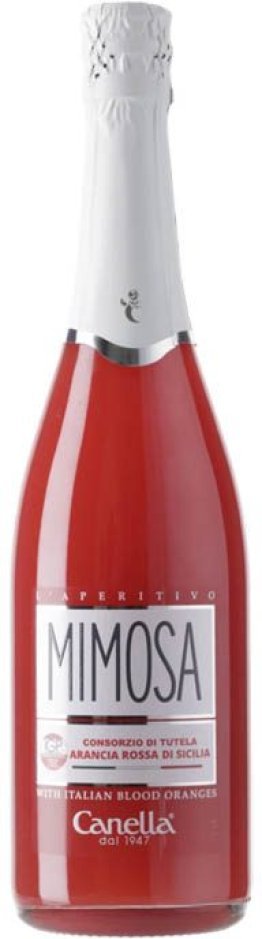 Mimosa Arancia Rossa di Sicilia Vinicola Canella 75 cl CARx6