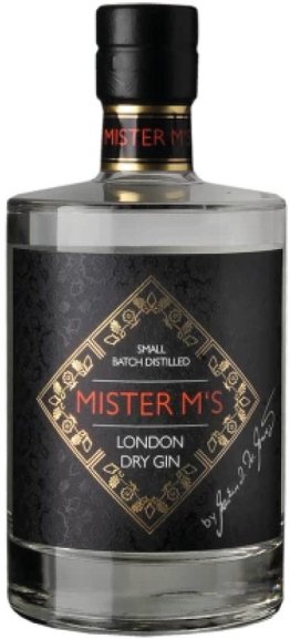 Mister M's London Dry Gin 50 cl CARx6