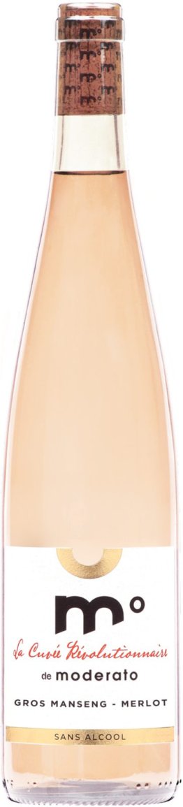 Moderato Cuvée Révolutionnaire Le Rosé 0% 75 cl CARx6