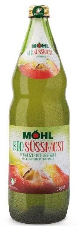 Möhl Bio-Süssmost Glas 100 cl HARx12
