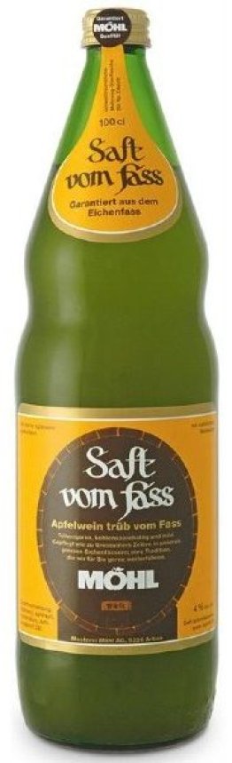 Möhl Saft trüb Glas 100 cl HARx12