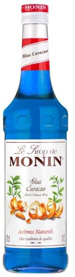 Monin Blue Curacao Sirup Glas 70 cl CARx6