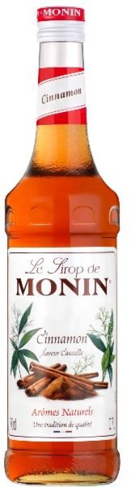 Monin Zimt Sirup Glas 70 cl CARx6