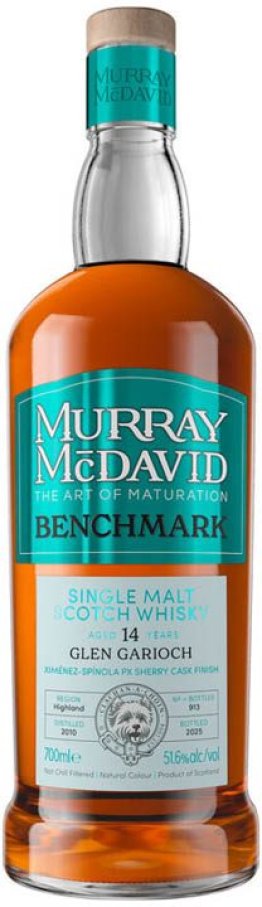 Murray McDavid Glen Garioch 14 years old Benchmark 70 cl CARx6