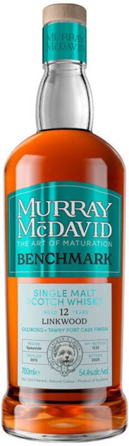 Murray McDavid Linkwood 12 years old Benchmark 70 cl CARx6