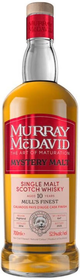 Murray McDavid Mull's Finest 10 years old Mystery Malt 70 cl CARx6