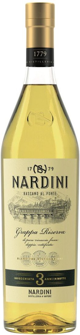 Nardini Grappa Riserva 3 anni 100 cl CARx6