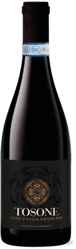 Nero d`Avola Sicilia DOC Tosone 2024 75 cl CARx6