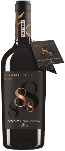 Ottantotto Filari 88 Perricone-Nero d'Avola 2023 75 cl CARx6