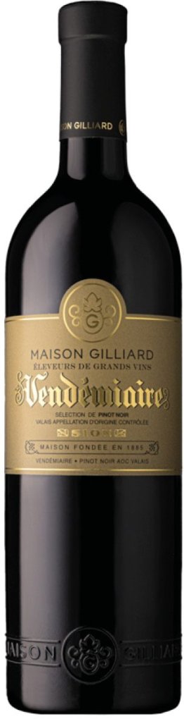 Pinot Noir Vendémiaire AOC Valais 2022 75 cl CARx6