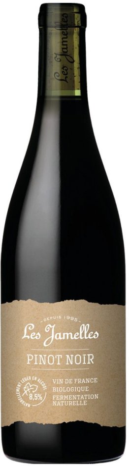 Pinot Noir Vin de France – Bio / Naturel Les Jamelles 2023 75 cl CARx6