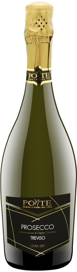 Ponte Prosecco Spumante di Treviso extra dry 75 cl CARx6
