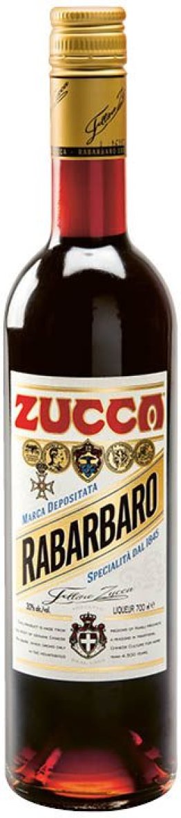 Rabarbaro Zucca Liqueur 70 cl CARx6
