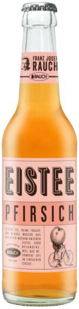 Rauch Eistee Pfirsich Glas 33 cl HARx24