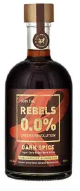Rebels 0.0% Dark Spice (alkoholfreier Rum) 50 cl CARx6