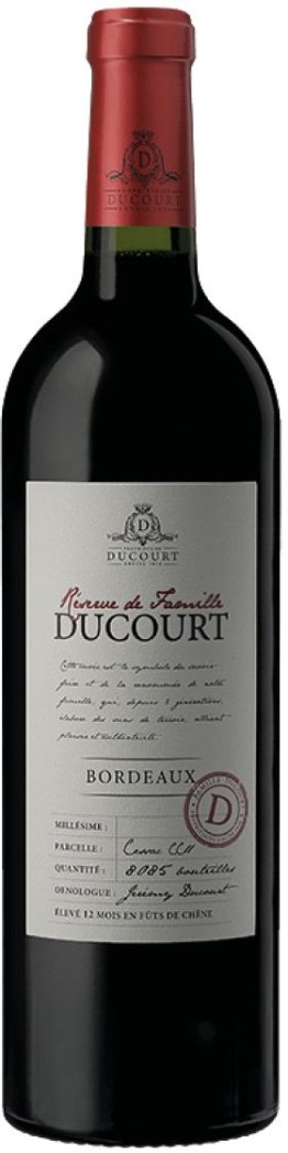 Réserve de Famille Ducourt Bordeaux AOC 2018 75 cl CARx6
