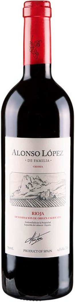 Rioja DOCa Crianza Alonso-Lopez 2020 75 cl CARx12