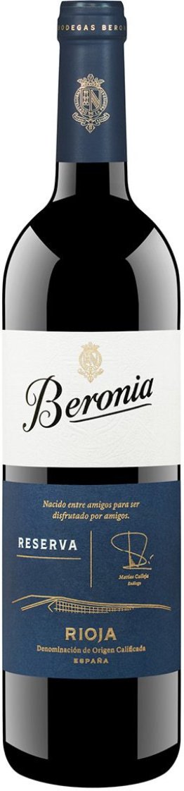 Rioja Reserva Bodegas Beronia 2020 75 cl CARx6