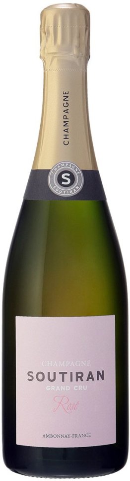 Rosé Grand Cru AC Champagne Soutiran 75 cl CARx6