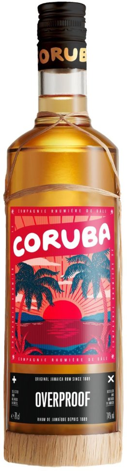Rum Coruba NPU Overproof 70 cl CARx6