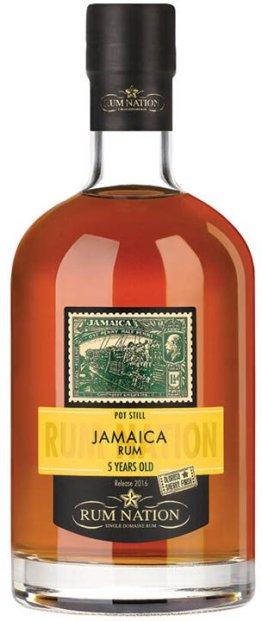 Rum Nation Jamaica 5 years old 70 cl CARx6