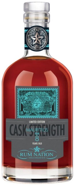 Rum Nation Mauritius 8 years old 70 cl CARx6