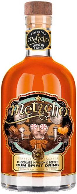 Rum Nation Meticho Chocolate & Toffee 70 cl CARx6