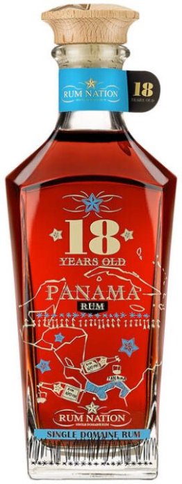 Rum Nation Panama 18 years old 70 cl CARx6