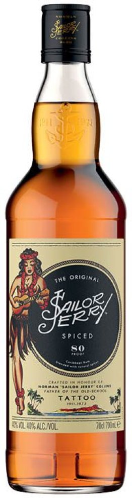 Sailor Jerry Spiced Rum 70 cl CARx6