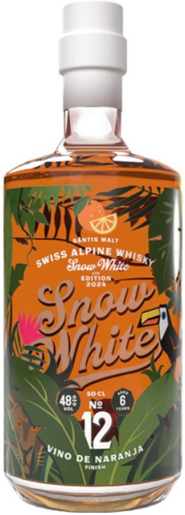 Säntis Malt Ltd. Edition SNOW WHITE No.12 Orange Wine Finish 6 Years 50 cl CARx6