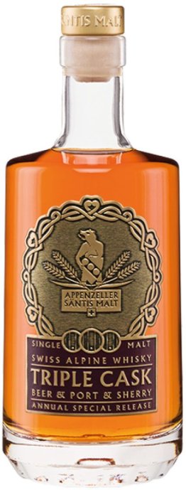 Säntis Malt Triple Cask Bier-Port-Sherry 50 cl CARx6