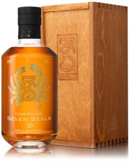 Seven Seals «The Age of Cancer» Limited Release (Peated Sherry Wood Finish) in Holzkiste 50 cl CARx6