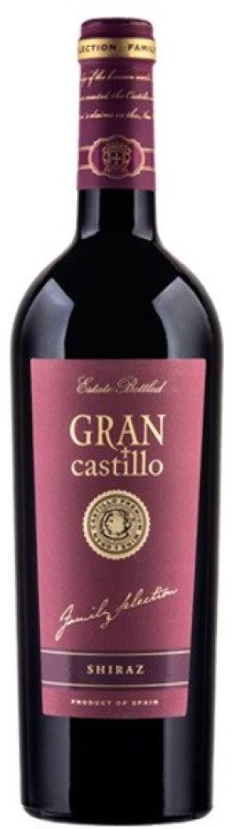 Shiraz Gran Castillo Family Selection Valencia DO 2023 75 cl CARx6