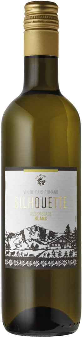 Silhouette Assemblage blanc Vin de Pays Romand 50 cl VINIx15
