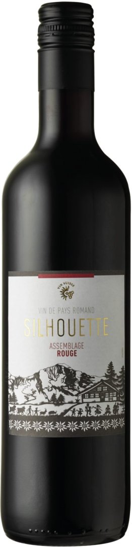 Silhouette Assemblage rouge Vin de Pays Romand 50 cl VINIx15